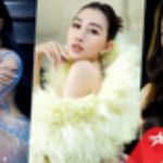 Hoa hậu Huỳnh Thúy Anh khoe nhan sắc rực rỡ với đầm dạ hội