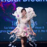 Hoa hậu Quế Anh vừa là đại sứ, vừa là nàng thơ hoa lan 