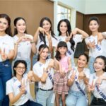 Top 45 thí sinh Hoa Hậu Hoàn Vũ Việt Nam đồng hành cùng Smile Train Việt Nam