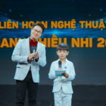 Nguyễn Xuân Thành – Từ cậu bé rụt rè đến MC nhí tỏa sáng tại Liên hoan Nghệ thuật Thanh Thiếu nhi 2025