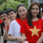 Hoa hậu Trần Tiểu Vy, Hoa hậu Lương Thùy Linh tham dự buổi sơ duyệt Lễ diễu binh, diễu hành kỷ niệm A80