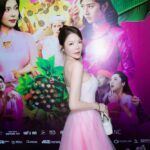 Lý Nhã Kỳ hóa tiểu thư sang trọng, đầy quyến rũ trên thảm đỏ “Cưới vợ cho cha”