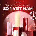 Trào lưu làm đẹp tại nhà bùng nổ – Halio dẫn đầu về doanh số trở thành máy triệt lông Top 1 tại Việt Nam