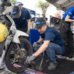 Ride Ready Day 2025 chăm sóc xe máy miễn phí cho hơn 1.200 công nhân tại KCX Tân Thuận