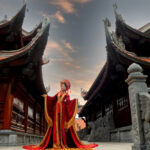 Qua ống kính nhiếp ảnh gia Thái Nhàn, NSND Trịnh Kim Chi dịu dàng khoe nhan sắc mặn mà với Áo dài