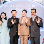 Hoa hậu Hoàng Thanh Nga cùng chồng doanh nhân xuất hiện tại sự kiện