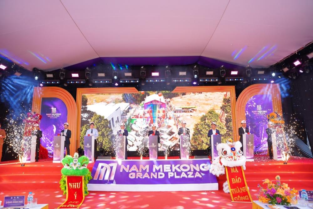 Tập đoàn Nam Mê Kông chính thức khởi công Nam Mekong Grand Plaza – Tổ hợp căn hộ cao cấp tại Bình Dương